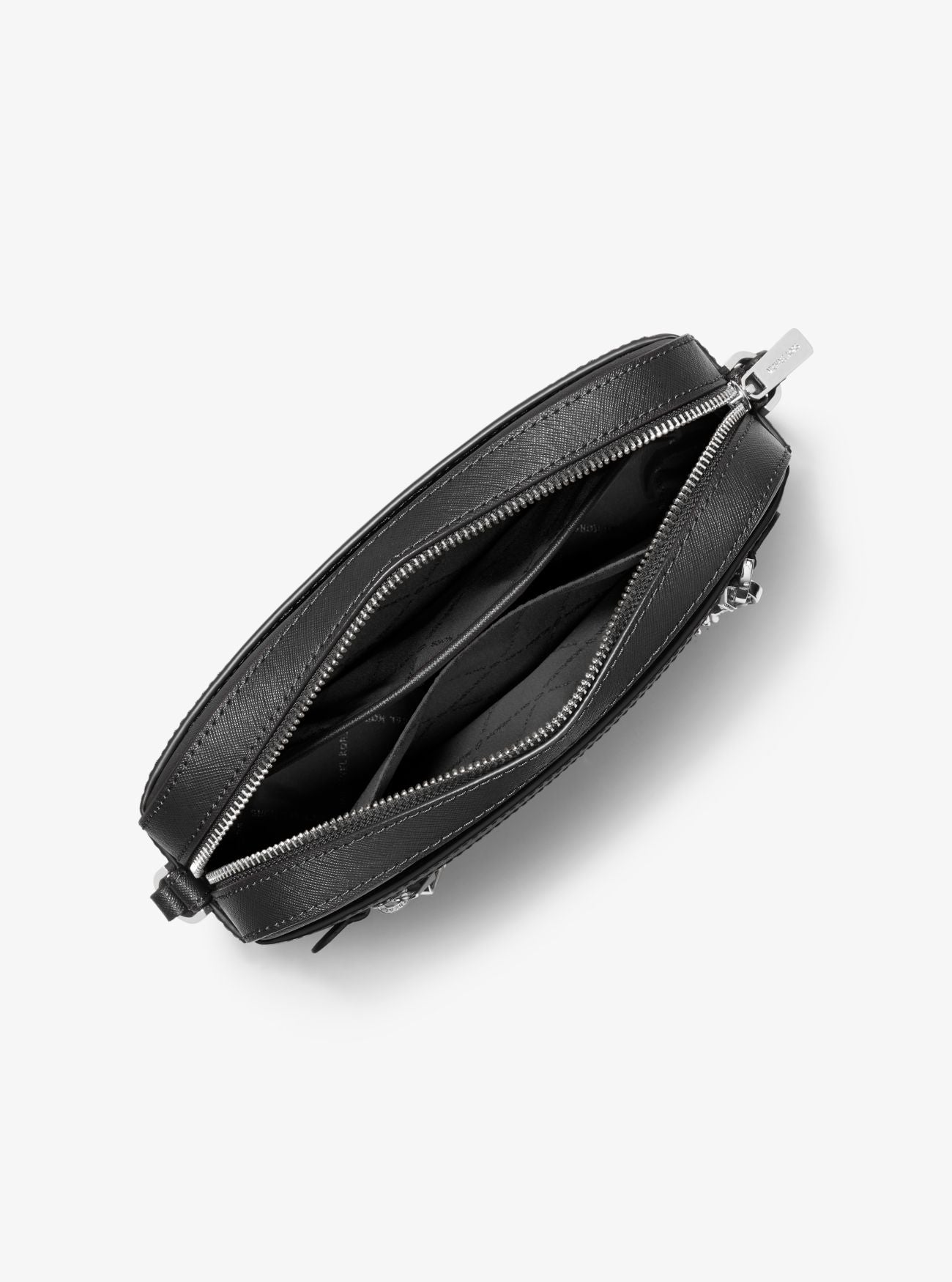 Black Large Saffiano Leather Handbag